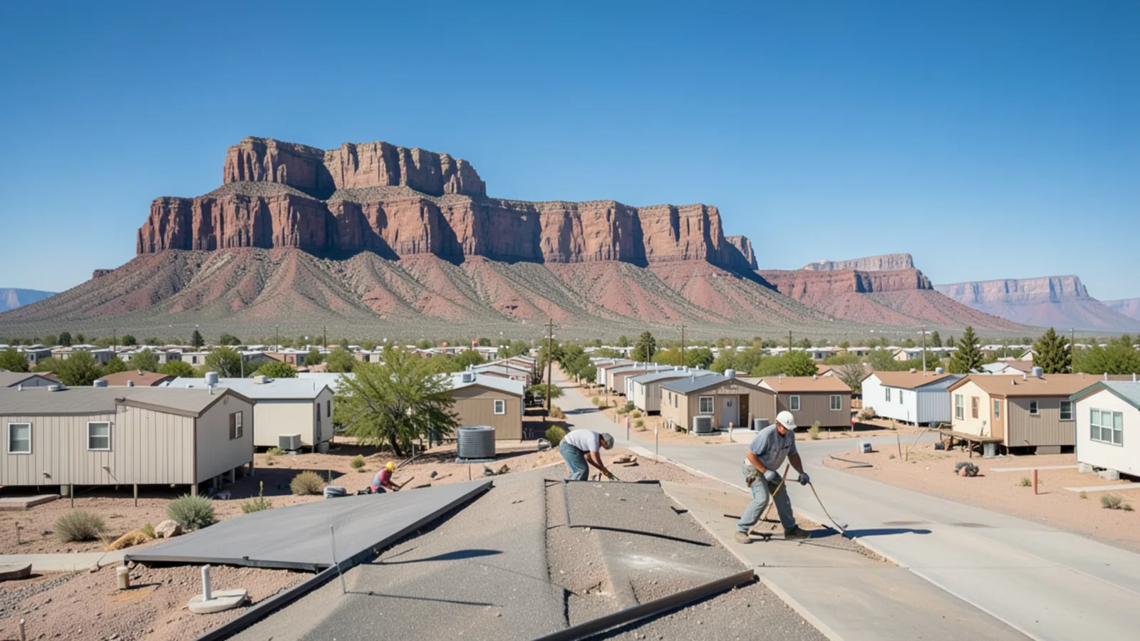 HVAC service technician tools and equipment ready for service in Apache Junction AZ
